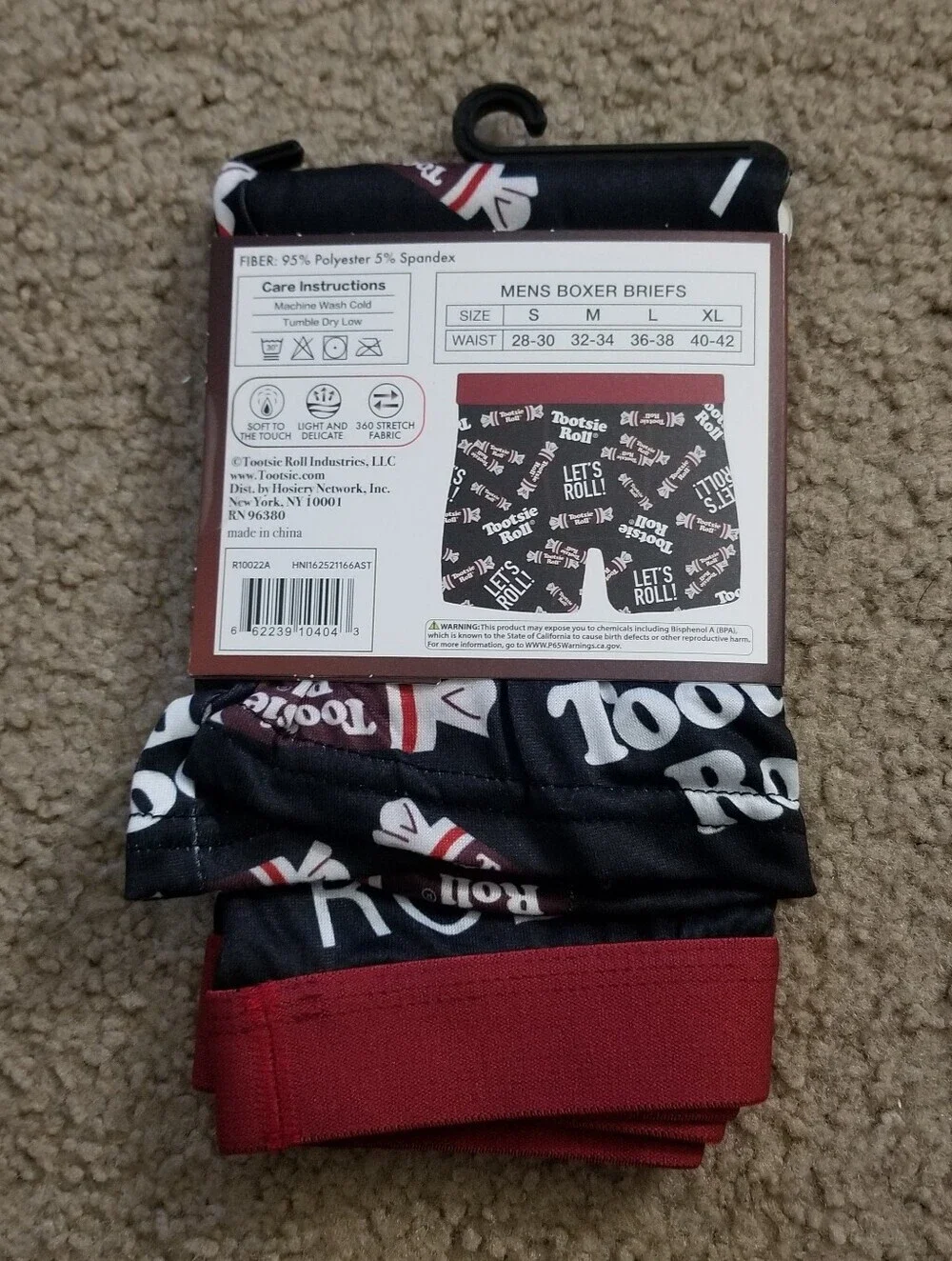 Tootsie Roll Candy Men's Boxer Briefs